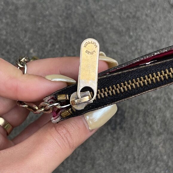 💕SOLD💕Louis Vuitton X Takashi Murakami Key Pouch Cles - Monogram Multicolore - Picture 7 of 12